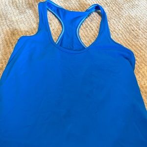 Lululemon Blue Racerback Tank - Size 6